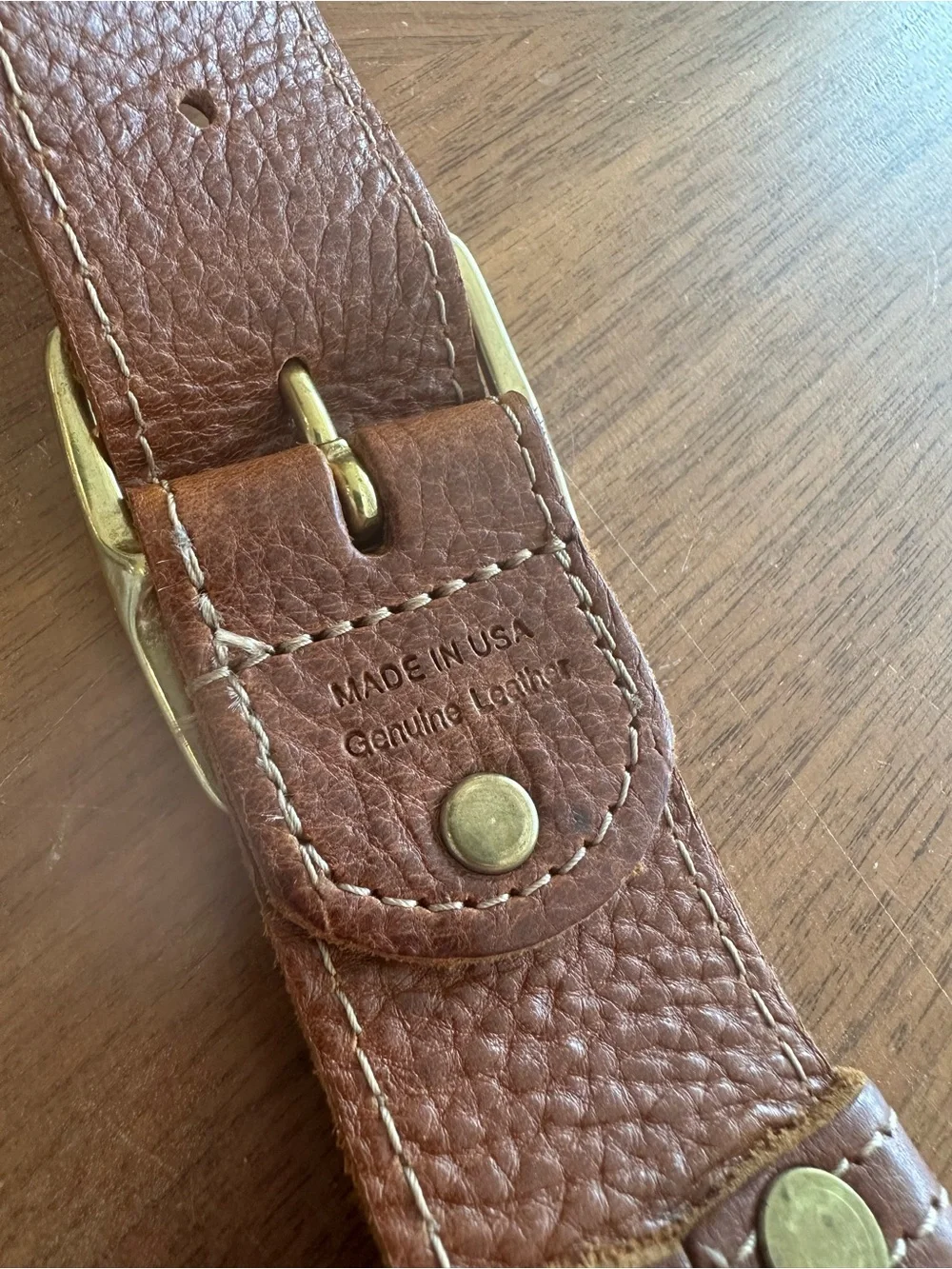 Orvis Chestnut Brown Leather Briefcase with Brass Hardware